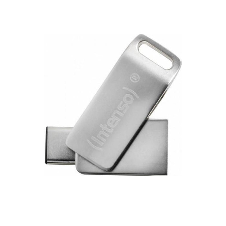 Memorie USB Intenso cMobile Line 16 GB, USB 3.0 & USB 3.1 Tip C, Argintiu