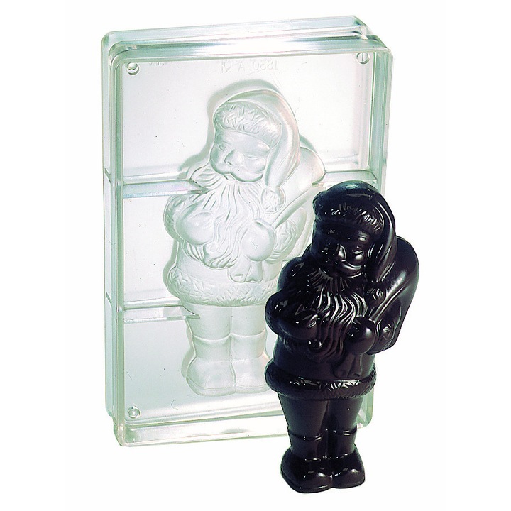 Forma policarbonat, Matfer, pentru ciocolata Mos Craciun