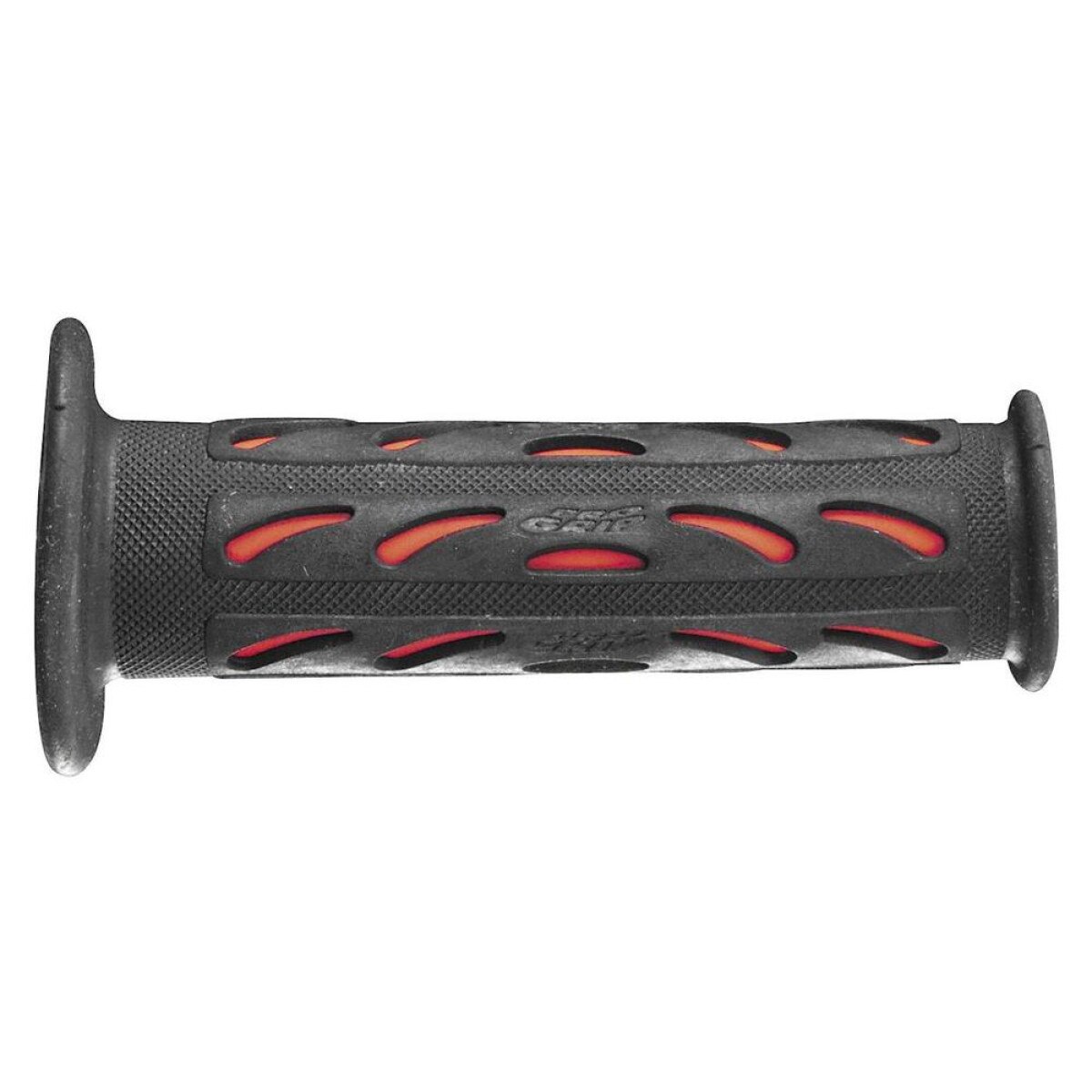 Mansoane sportbike Progrip - capat deschis; ghidon 22mm; L 125mm Culoare Negru/Rosu