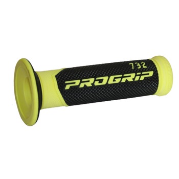 Mansoane Progrip 732- capat inchis; ghidon 22mm; L 125mm Culoare Negru/Galben fosforescent Mansoane Progrip 732- capat inchis; ghidon 22mm; L 125mm Culoare Negru/Galben fosforescent