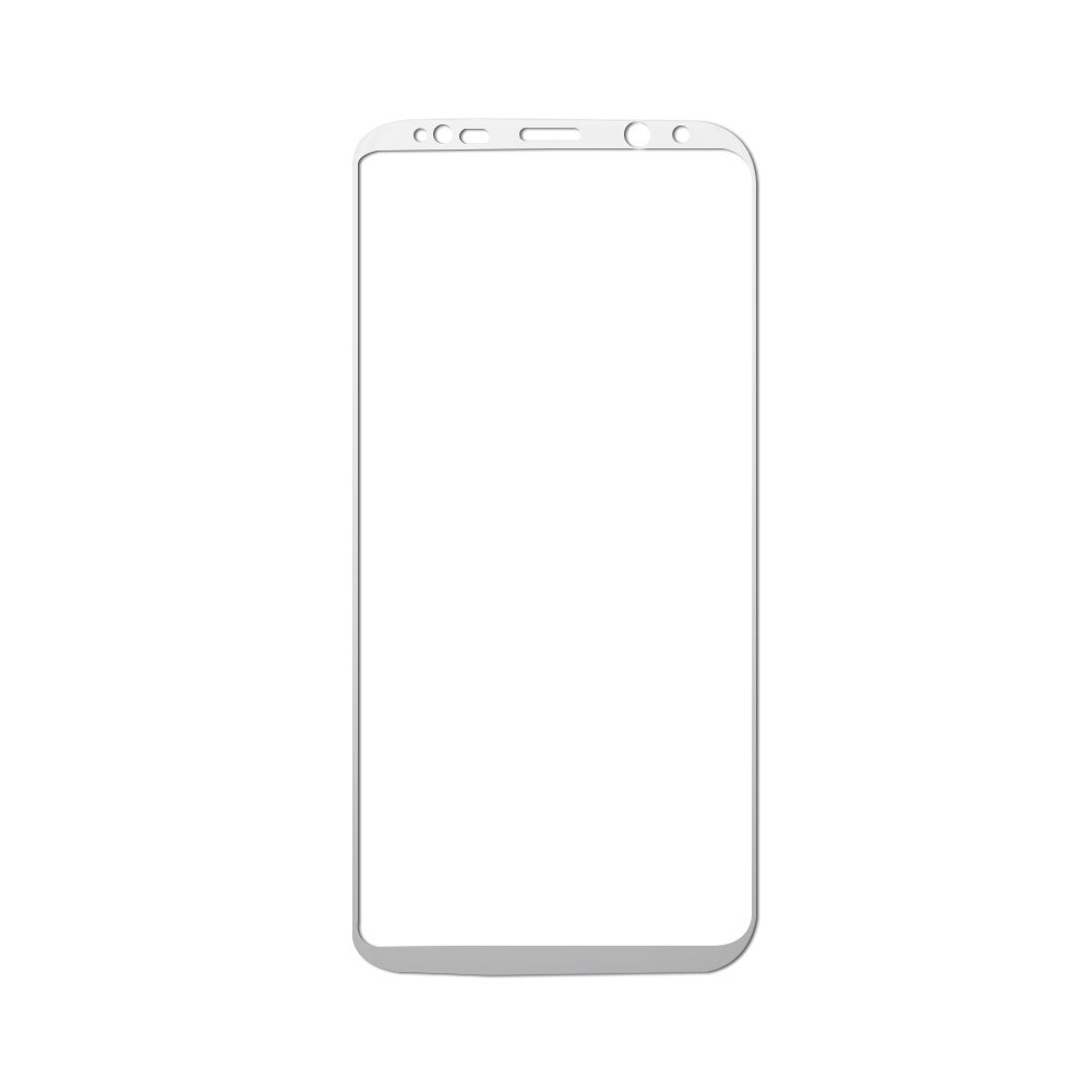 Folie Sticla Magic 3D Full Cover pentru Samsung Galaxy S8, Alb