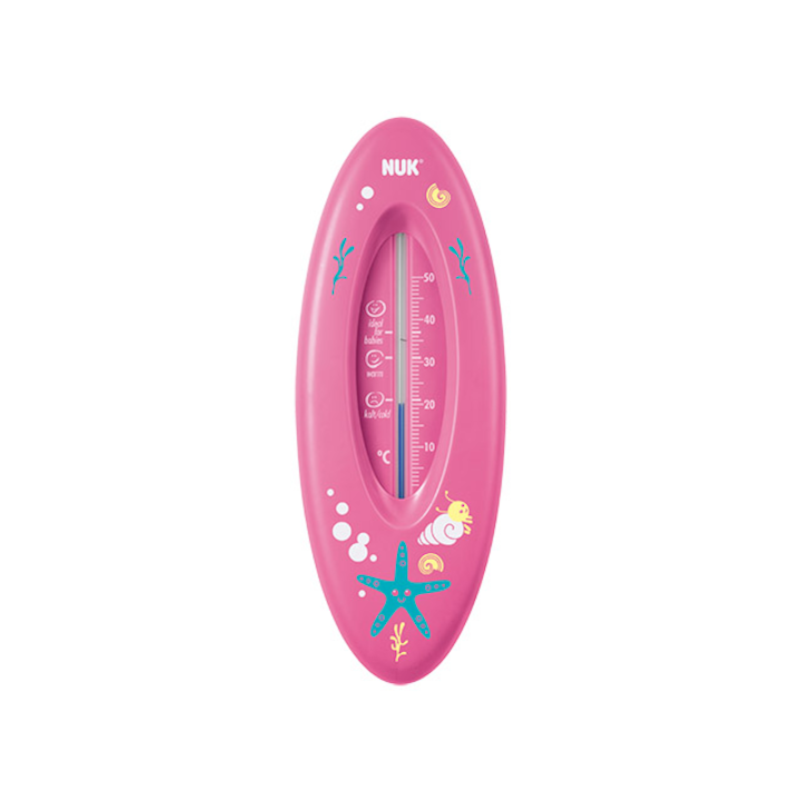 Nuk Ocean 256187R baba hőmérő, rózsaszín