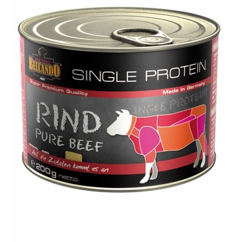 Hrana umeda pentru caini Set 3 cutii. Belcando conserve single protein vita 200 g Hrana umeda pentru caini Set 3 cutii. Belcando conserve single protein vita 200 g
