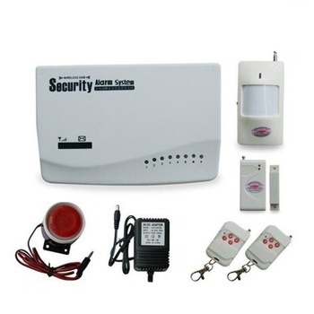 Sistem de Alarma Wireless cu apelare GSM si 2 Telecomenzi Sistem de Alarma Wireless cu apelare GSM si 2 Telecomenzi