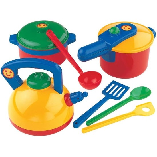 Set de bucatarie Emmas Kitchen 7 accesorii- jucarie