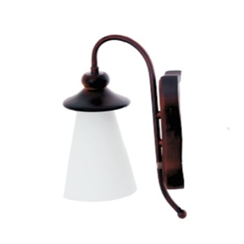 Aplica Lemn Dora geam conic 1X60W E27 Aplica Lemn Dora geam conic 1X60W E27