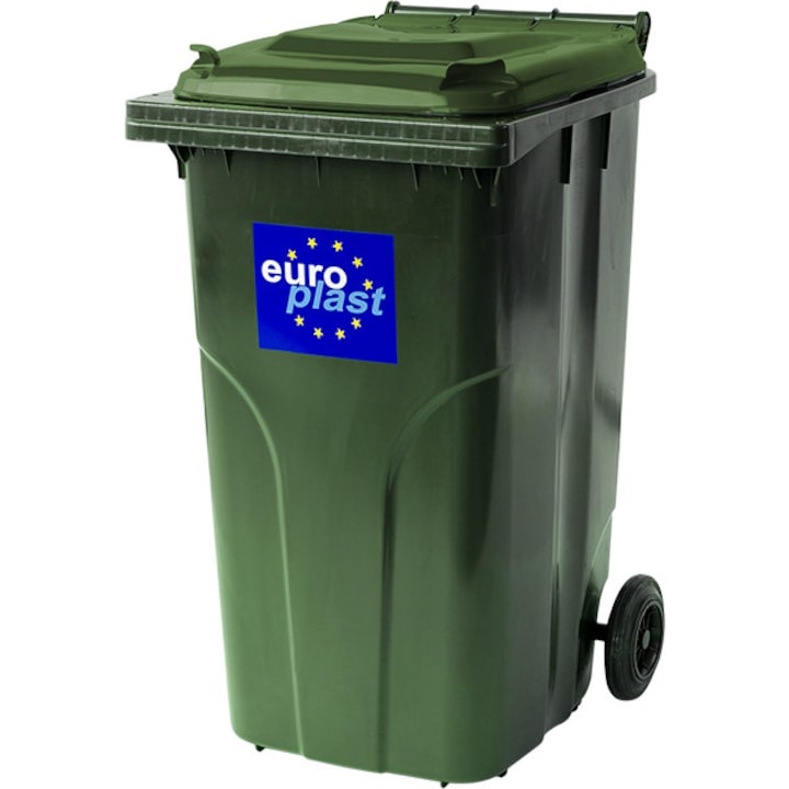 Pubela, Europlast, 240l, verde