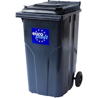 Pubela, Europlast, 240l, negru