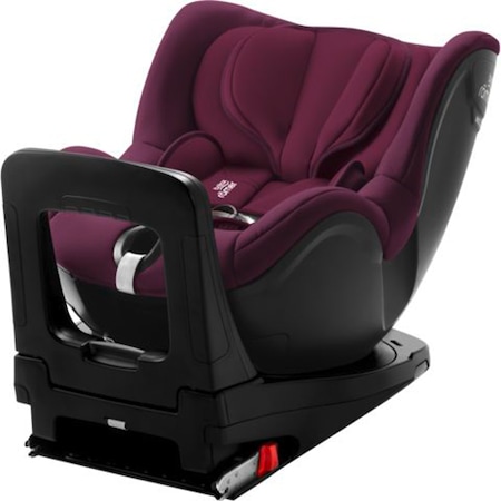 Столче за кола i-SIZE Britax Romer Dualfix Burgundy Red, 40-105 см, Бордо