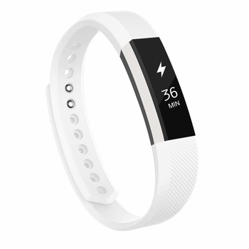 Curea Bratara pentru Fitbit Alta/Fitbit Alta HR, marimea L, Alb Curea Bratara pentru Fitbit Alta/Fitbit Alta HR, marimea L, Alb