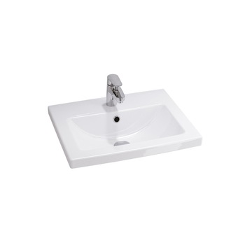Lavoar pentru mobilier, Cersanit, Como, 50 cm, alb, K32-002-BOX Lavoar pentru mobilier, Cersanit, Como, 50 cm, alb, K32-002-BOX