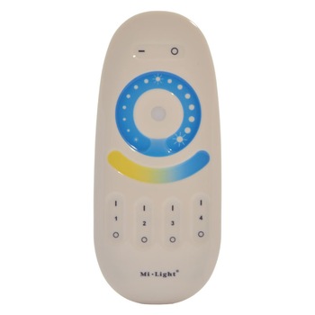 Telecomanda tactila pentru iluminat cu 4 Zone Alb Variabil Mi-Light Telecomanda tactila pentru iluminat cu 4 Zone Alb Variabil Mi-Light
