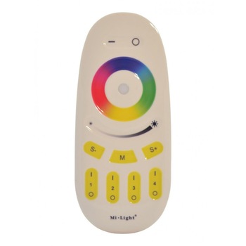 Telecomanda tactila pentru iluminat cu 4 Zone RGB + Alb Mi-Light Telecomanda tactila pentru iluminat cu 4 Zone RGB + Alb Mi-Light
