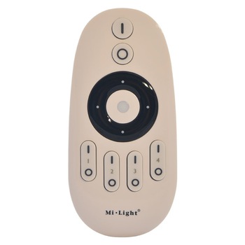 Telecomanda cu butoane pentru iluminat cu 4 Zone Alb Variabil Mi-Light Telecomanda cu butoane pentru iluminat cu 4 Zone Alb Variabil Mi-Light