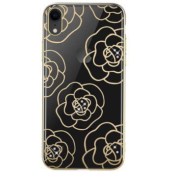 Husa de protectie Devia Camellia pentru Apple iPhone XR, Auriu