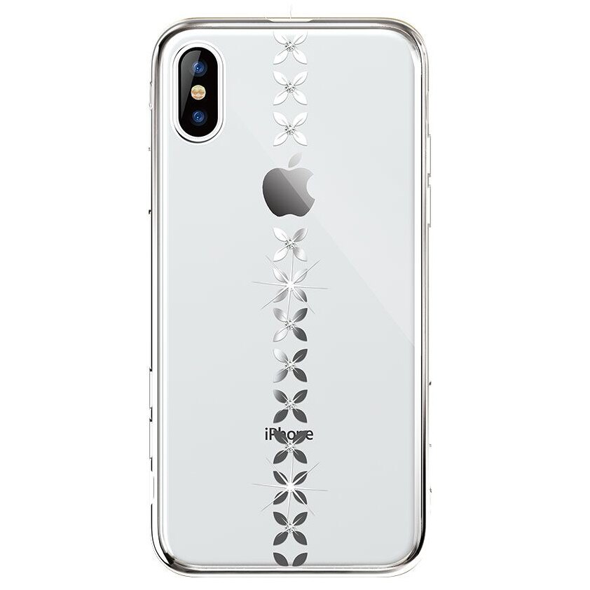 Husa de protectie Devia Lucky Star pentru Apple iPhone XS Max, Argintiu