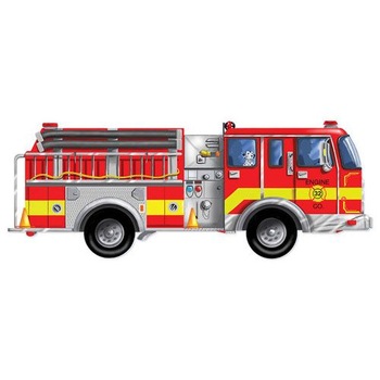 Puzzle Melissa & Doug de Podea Gigant Masina de Pompieri Puzzle Melissa & Doug de Podea Gigant Masina de Pompieri