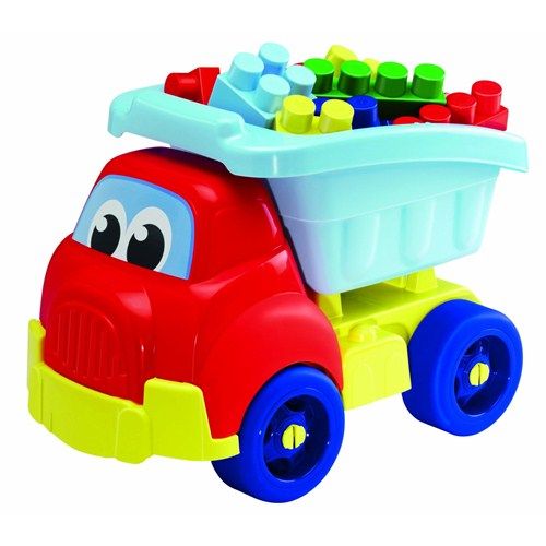 Set Ecoiffier Camion cu 30 de Cuburi