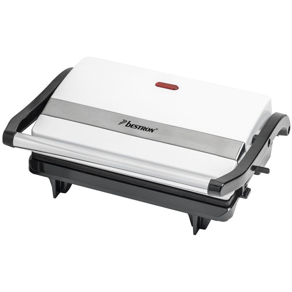 Grill panini Bestron APM123W, alb, 700 W