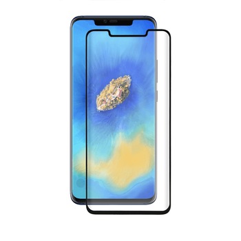 Folie de protectie Tellur Tempered Glass 3D pentru Huawei Mate 20 Pro, Negru Folie de protectie Tellur Tempered Glass 3D pentru Huawei Mate 20 Pro, Negru