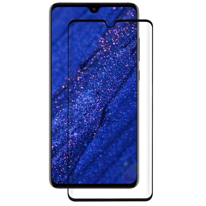 Folie de protectie Tellur Tempered Glass 3D pentru Huawei Mate 20, Negru