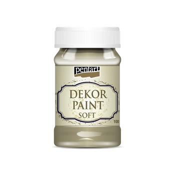 Vopsea decorativa soft Pentart - bej vintage, 100 ml Vopsea decorativa soft Pentart - bej vintage, 100 ml