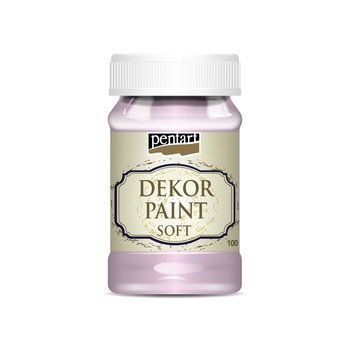 Vopsea decorativa soft Pentart - flori de cirese, 100 ml Vopsea decorativa soft Pentart - flori de cirese, 100 ml