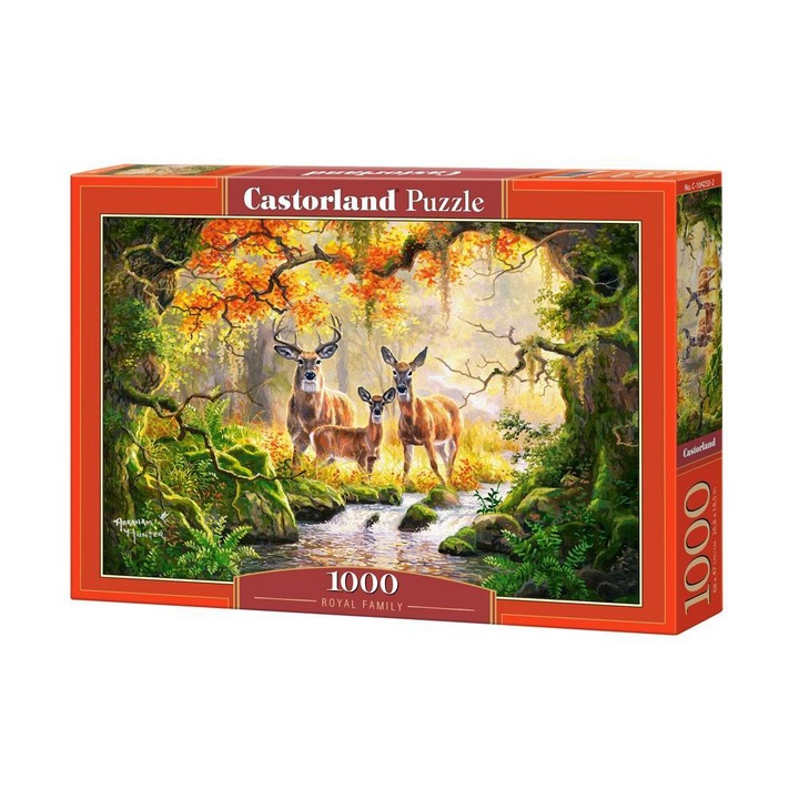 Puzzle Castorland, Familie Roiala, 1000 piese