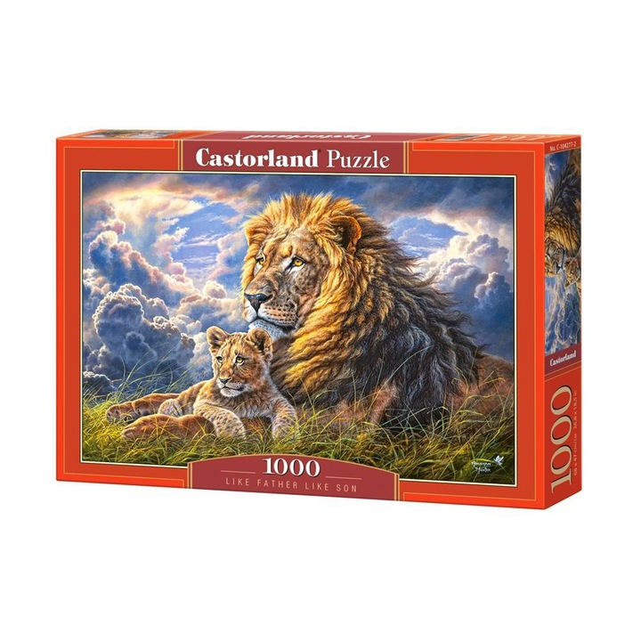 Пъзел Castorland - Лъвове, 1000 части