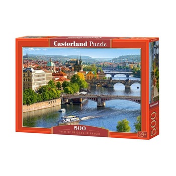Puzzle Castorland, Podurile din Praga, 500 piese