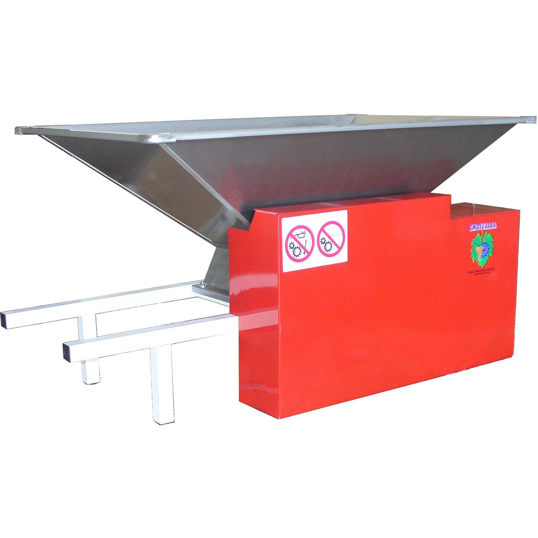 Zdrobitor Electric Fructe Eno 1 Inox cu Cuva de protectie Inox