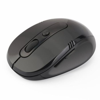 Mouse optic wireless iMK, design modern, compact, 5 butoane, 1600 dpi, Black Mouse optic wireless iMK, design modern, compact, 5 butoane, 1600 dpi, Black