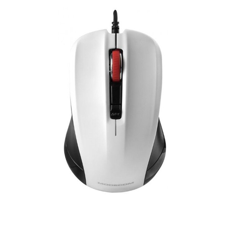 Mouse optic Modecom MC-M9.1 Alb/Negru