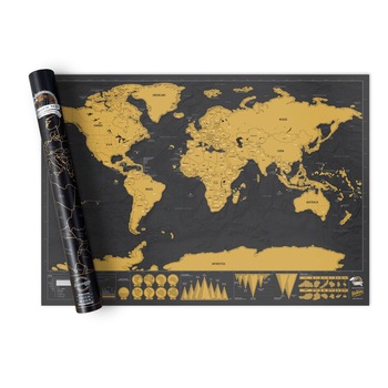 Harta Razuibila Deluxe “Am fost acolo”, 82.5 x 59.4 cm Harta Razuibila Deluxe “Am fost acolo”, 82.5 x 59.4 cm