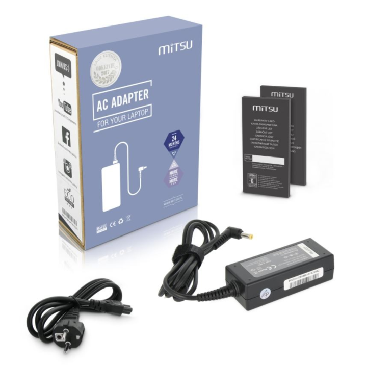 Mitsu Asus Notebook töltő 30W (5.5x1.7) (ZM/ACE19158)