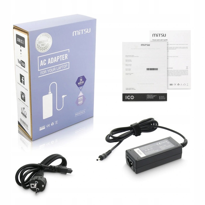 Mitsu 5ZM009 45W Asus / Acer notebook adapter (5ZM009)