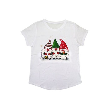 Tricou pictat Piticool 3 Pitici M Tricou pictat Piticool 3 Pitici M