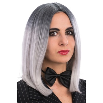Peruca gri degrade ombre Peruca gri degrade ombre