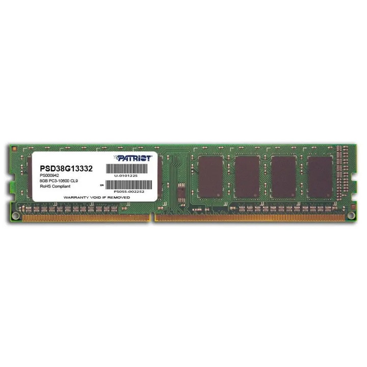 Memorie Patriot Signature 8GB DDR3 1333MHz CL9