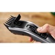 Aparat de tuns Philips HC3535/15, pieptene ajustabil, 0.5-23mm, 13 trepte, 75 min, Negru/Gri