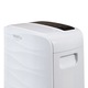Dezumidificator de aer Turbionaire Smart 16 Eco - 16 l/24h, Panou de control digital, 130mc/h, Higrostat incorporat, Timer, Auto Restart, Filtru lavabil, Silentios