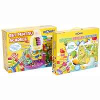 Set plastilina Momki 2 in 1 - Set pentru acadele si Pasunea copiilor inventivi
