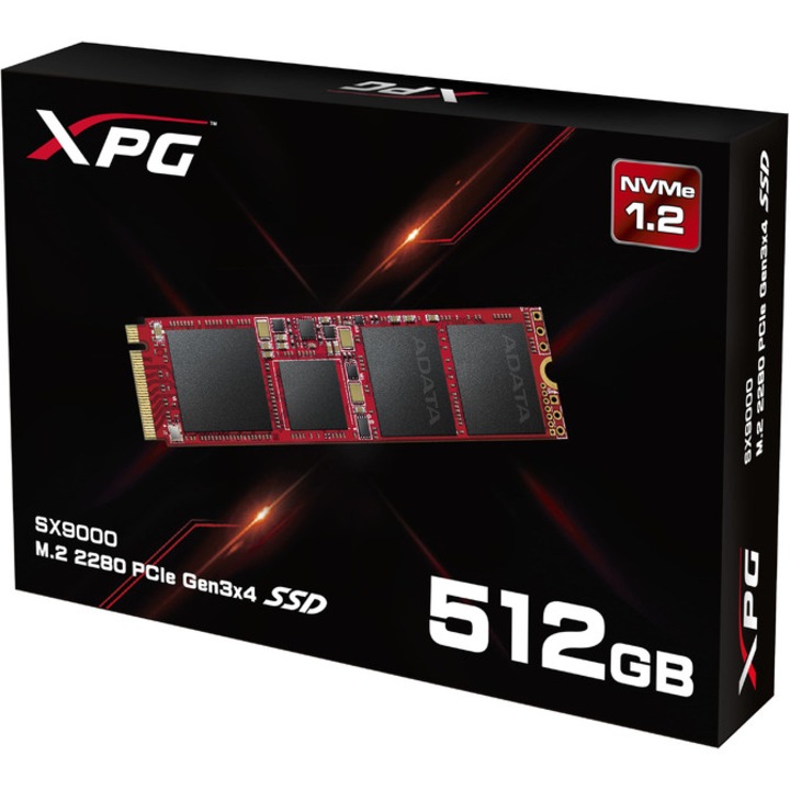 Solid State Drive (SSD) 512GB SSD ADATA SX9000 XPG, NVMe