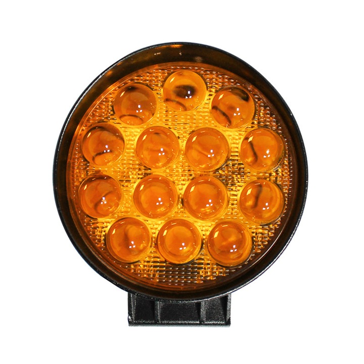Lampa ceata 14 LED-uri galbena, unghi de radiere 30° BK69058S