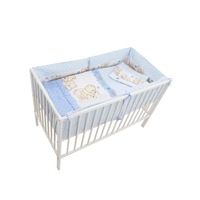 lenjerie bumbac patut copii bebe royal 12060 - 3 piese - urs melc albastru imagen 49_0_
0