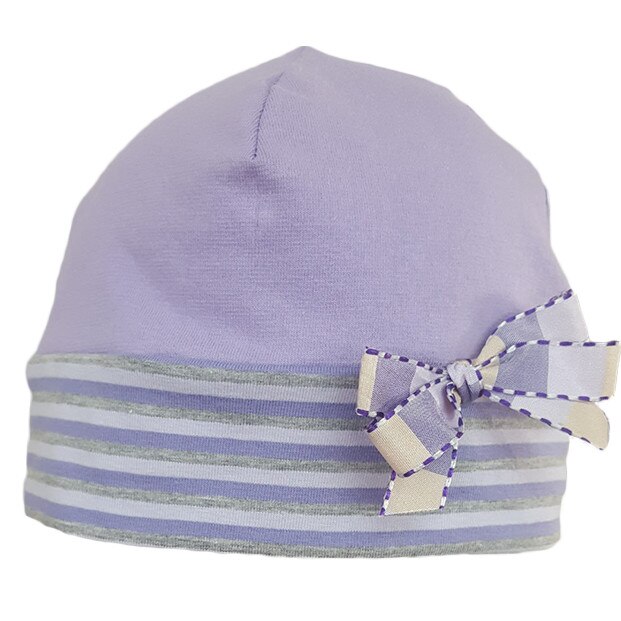 Fes Mic Pitic C152nn cu dungi si fundita lila