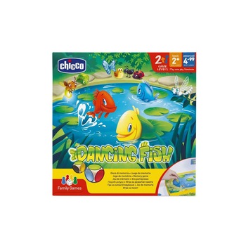 Joc de memorie Chicco Pestisorii dansatori, 2ani+ Joc de memorie Chicco Pestisorii dansatori, 2ani+