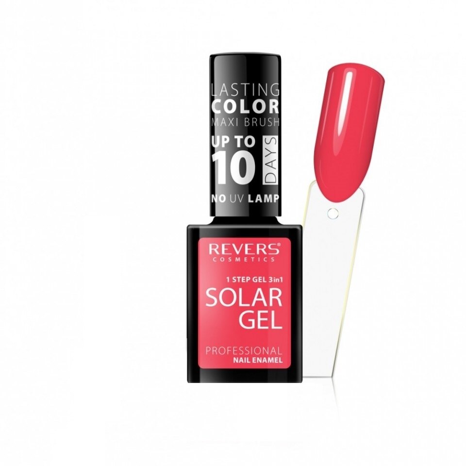 Lac de unghii Solar Gel, Revers, 12 ml , nr 08