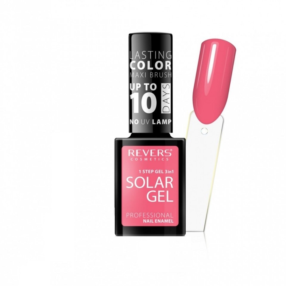 Lac de unghii Solar Gel, Revers, 12 ml , nr 04