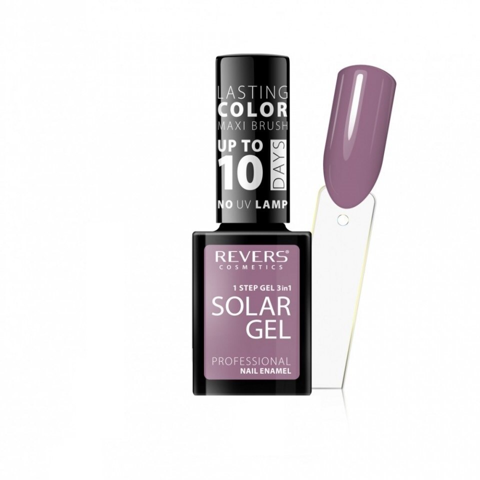 Lac de unghii Solar Gel, Revers, 12 ml , nr 18